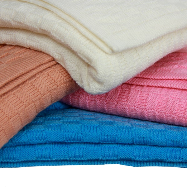 Superfine Merino Wool Baby Blanket