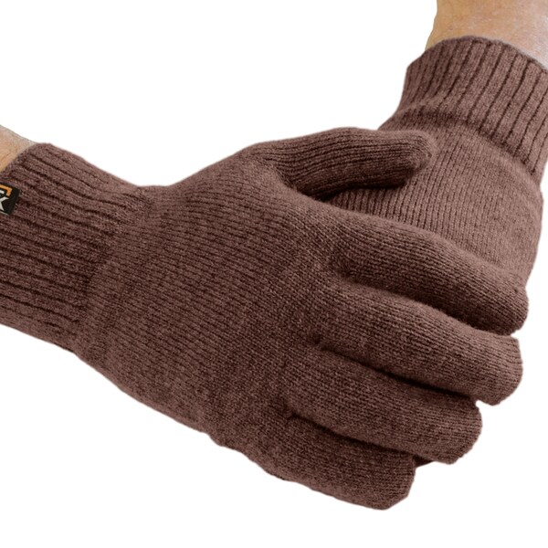 Alpaca Gloves for Men - Super Soft Baby Alpaca - Made in the USA