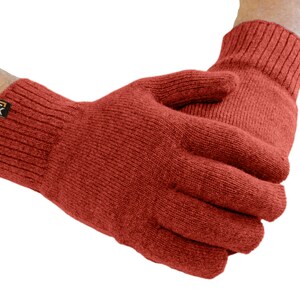 Knit Gloves, Superfine Baby Alpaca, Large
