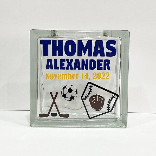 Custom Glass Blocks - Etsy