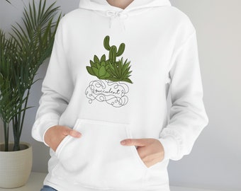 Cozy Succulent Hoodie