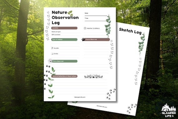 2. Nature Journals and Observation Logs