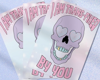 I Am Trans-fixed By You Art Print