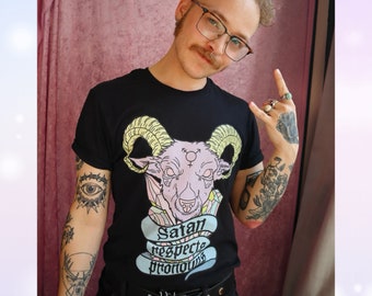 Satan Respects Pronouns Tee