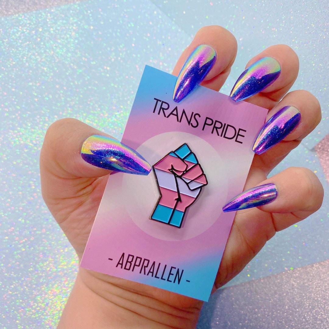 Transgender Pride Enamel Pin Trans Pride Etsy UK