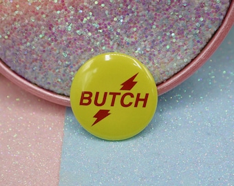 Butch-knopbadge