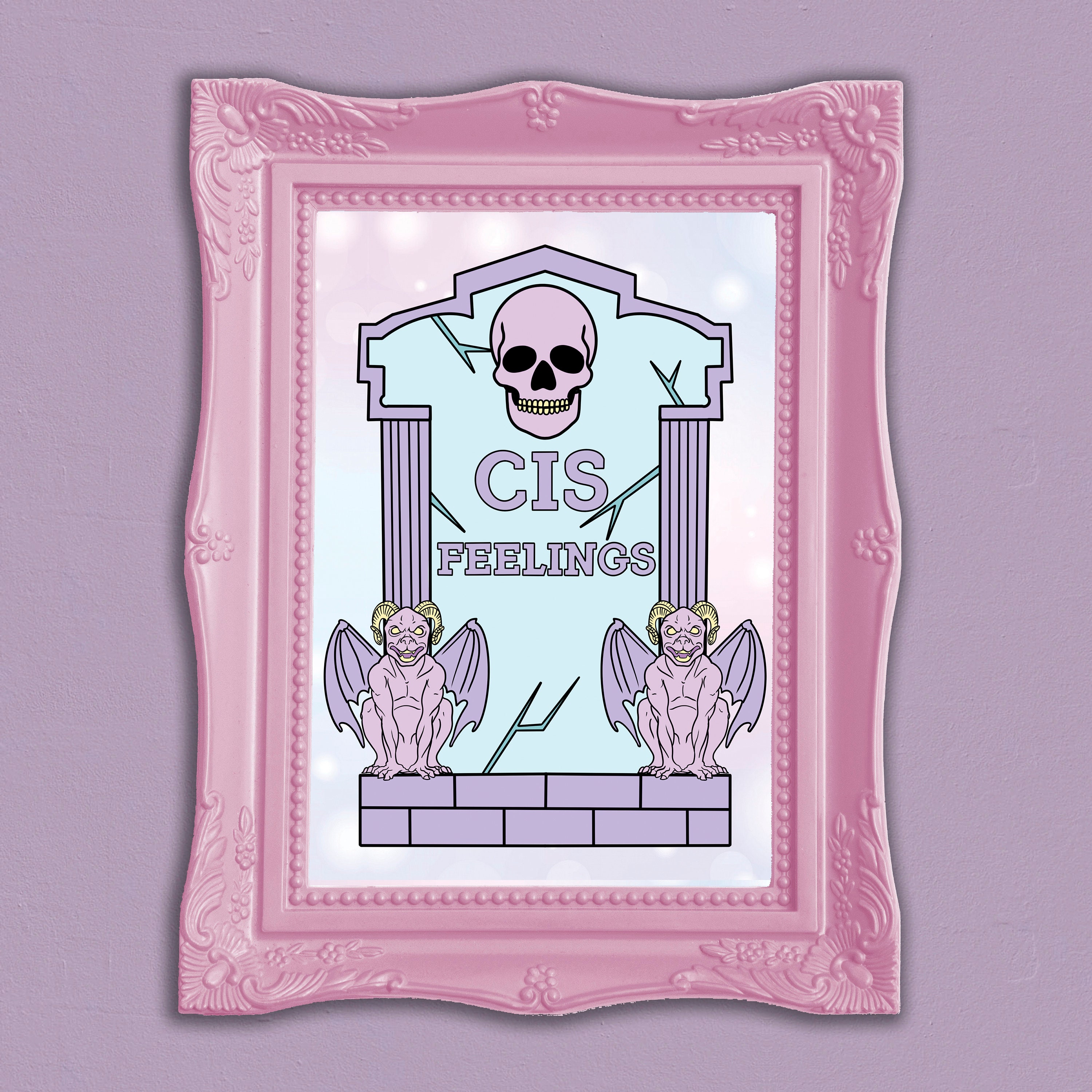 RIP Cis Feelings Art Print Etsy rip-cis-feelings-art-print-etsy