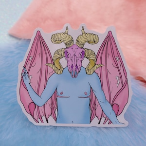 Grote vinylsticker Trans Demon