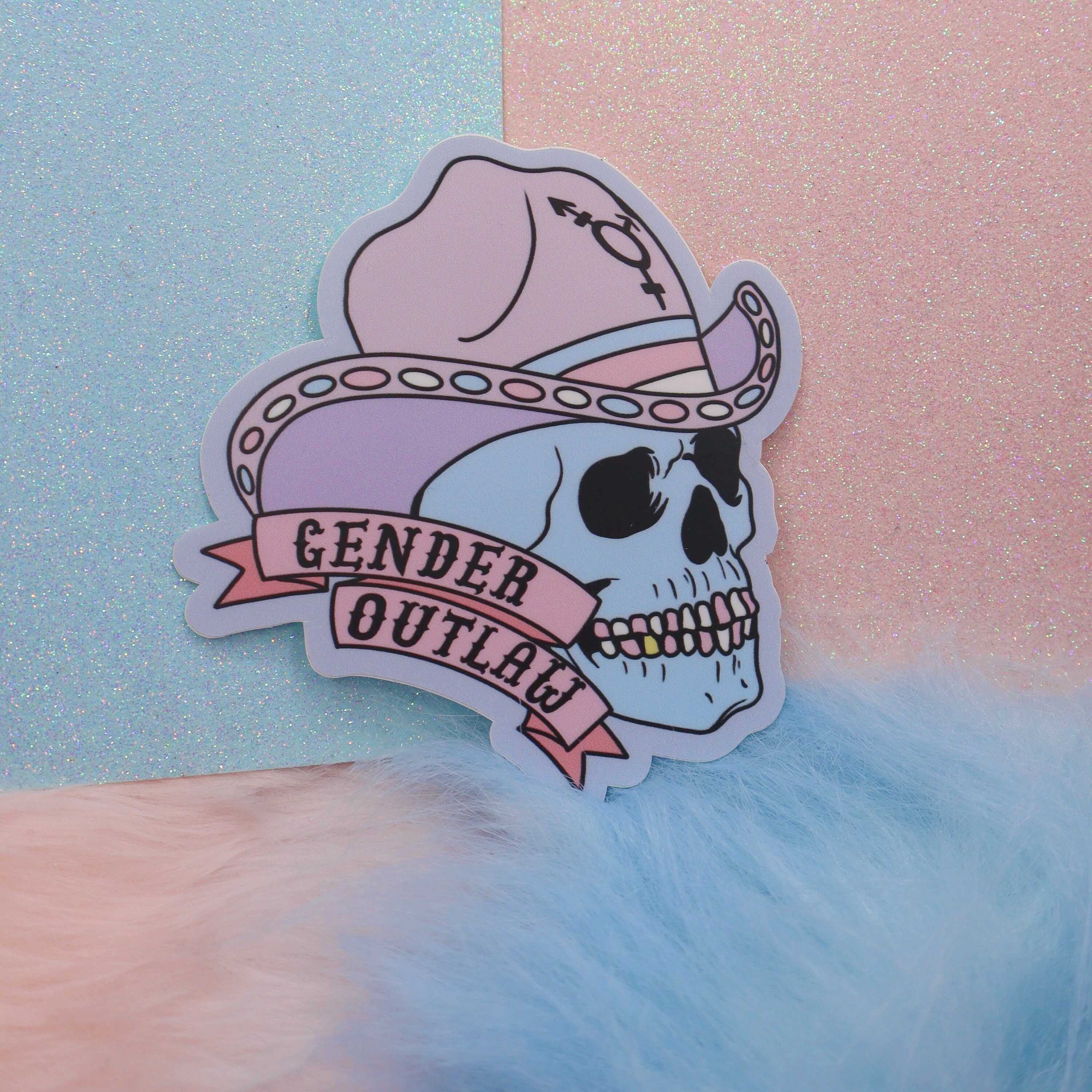 Gender Outlaw Vinyl Sticker - Etsy