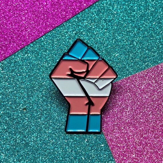Enamel Pin Transgender Pride Pin Transgender Badge Lgbtq Etsy