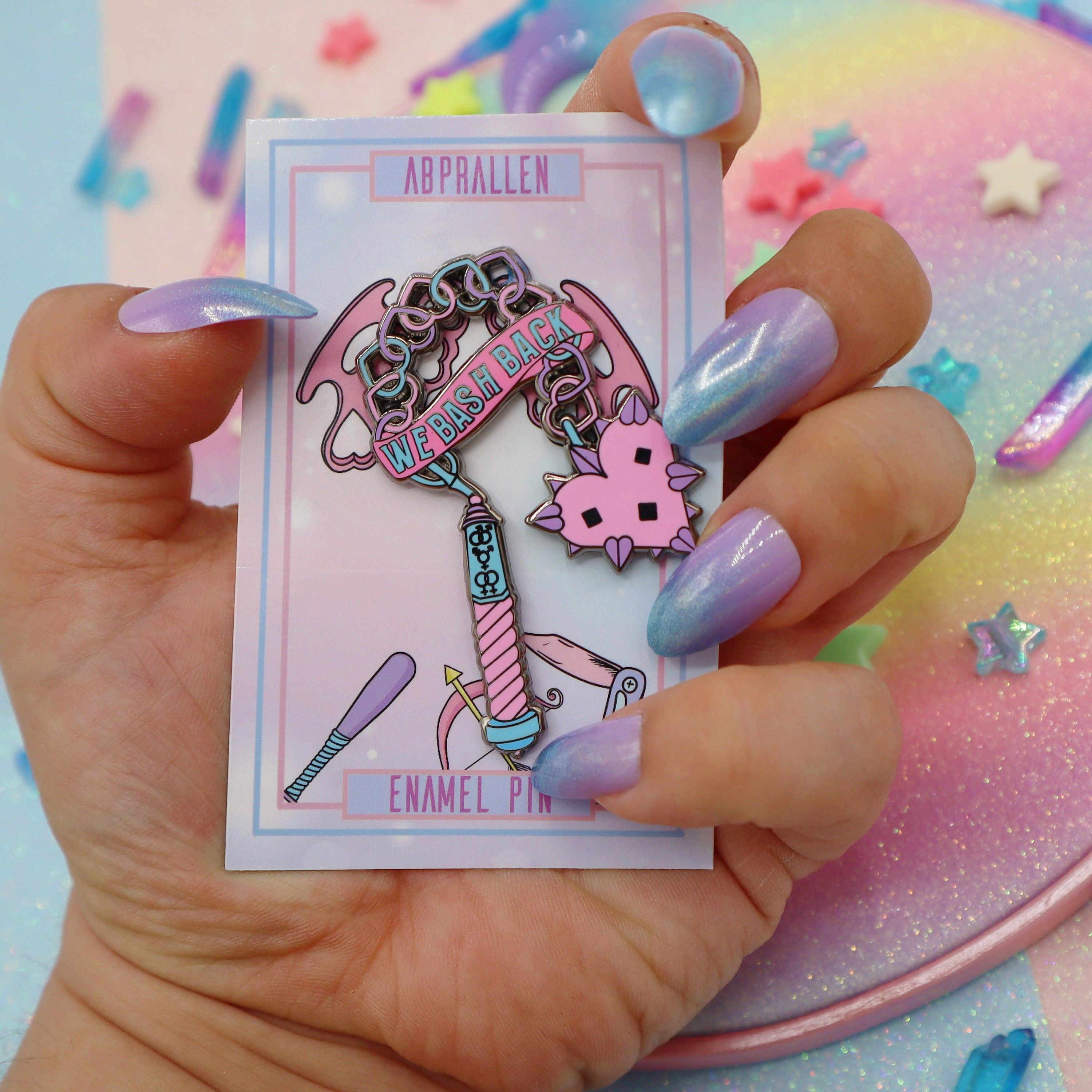 We Bash Back Enamel Pin Etsy 日本