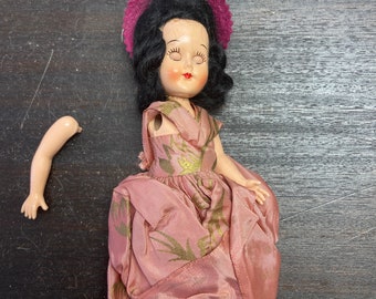 Vintage Doll | Plastic Molded Arts Doll