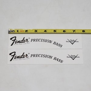Fender American Performance Precision Bass Headstock Waterslide