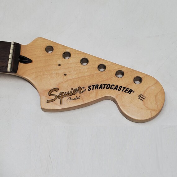 Squier by Fender Strat Style Waterslide Guitar Headstock Decals