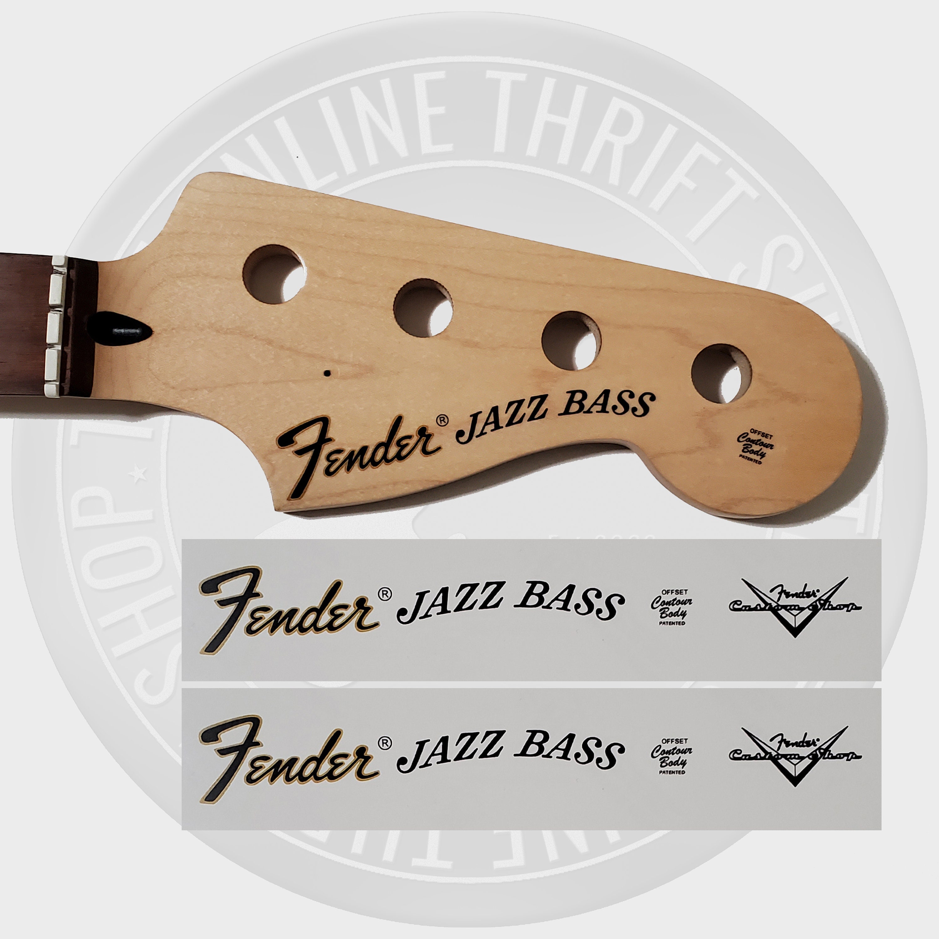 Fender Jazz Bass Headstock Decal - Etsy
