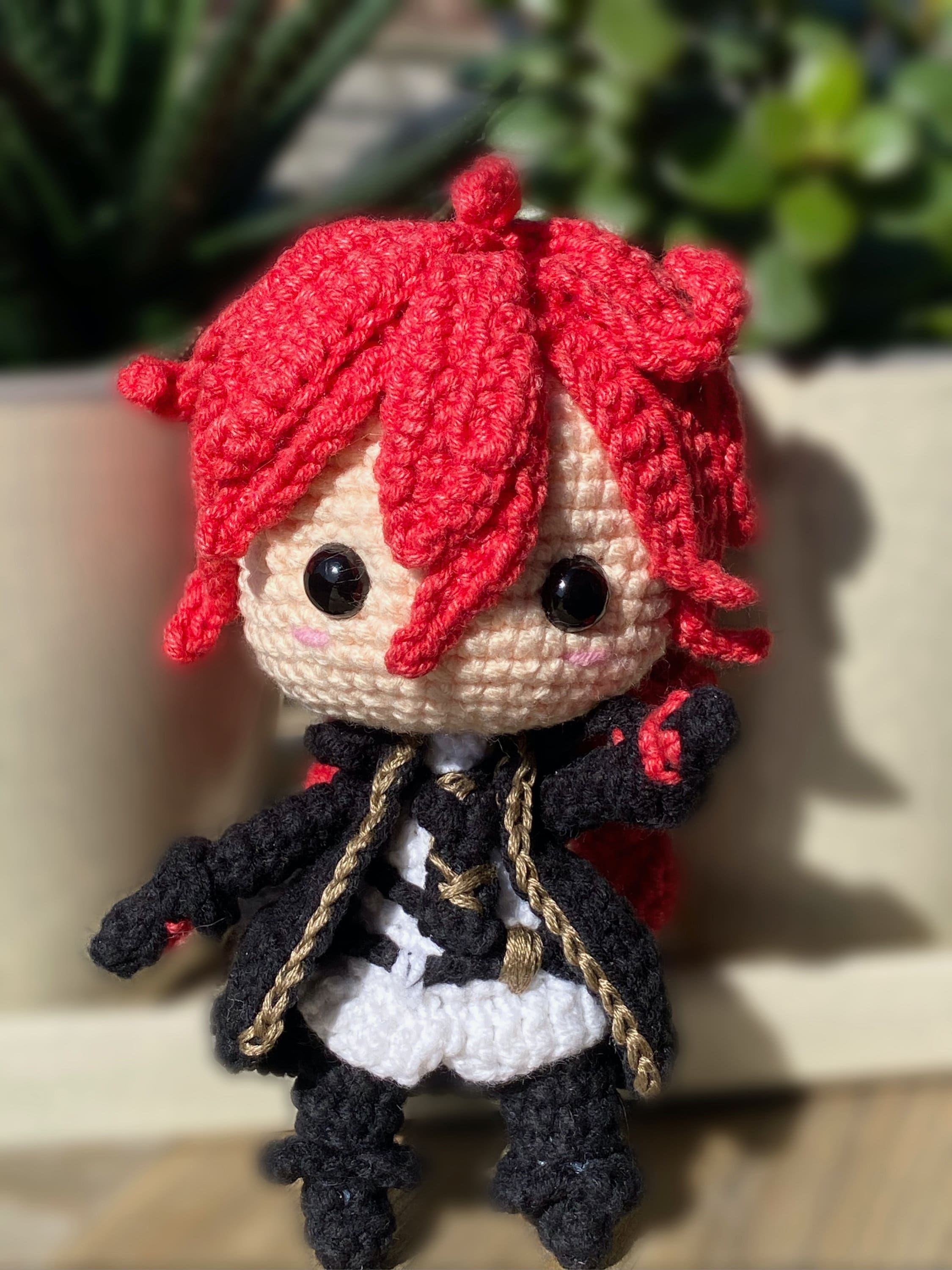 diluc genshin impact plush