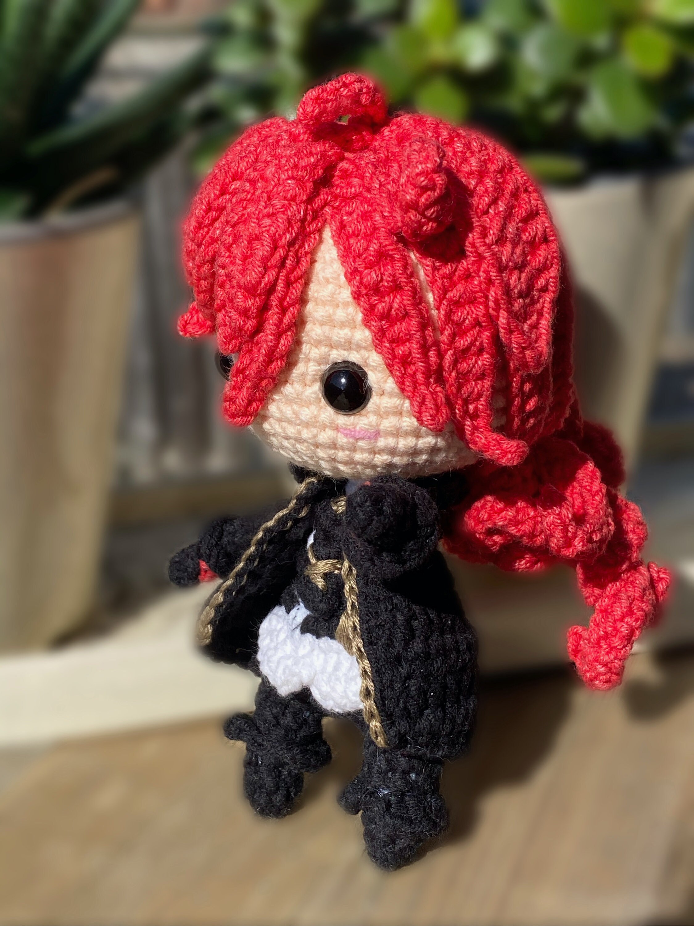 diluc genshin impact plush