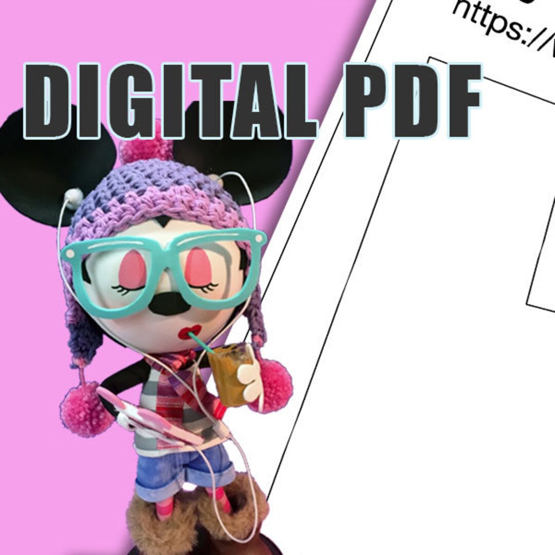 Buy PDF Minnie Mouse Fofucha Template Online in India