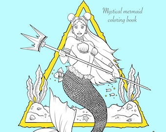 Sirens of the Sea Coloring Book