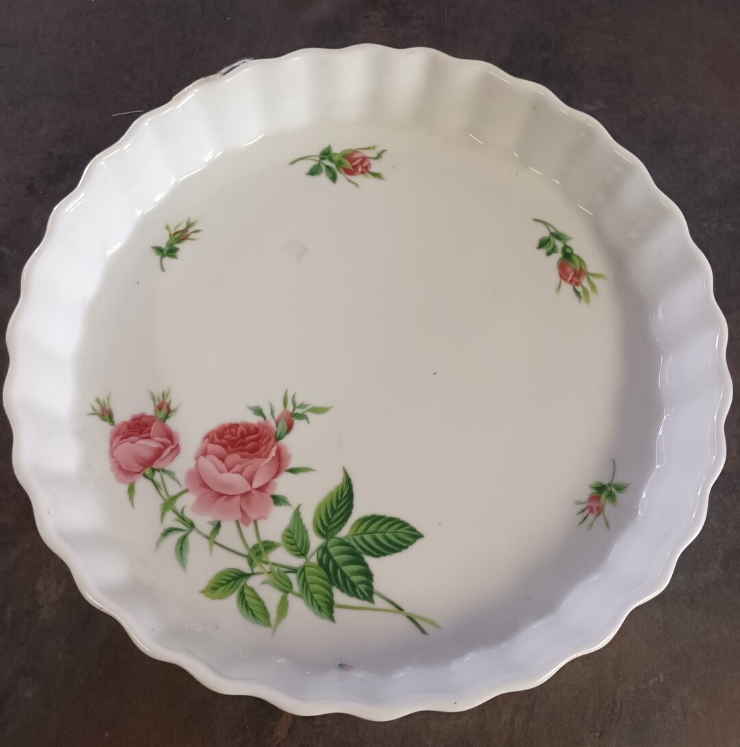Vintage Christineholm Stoneware Pie Plate Quiche Dish Baking Etsy