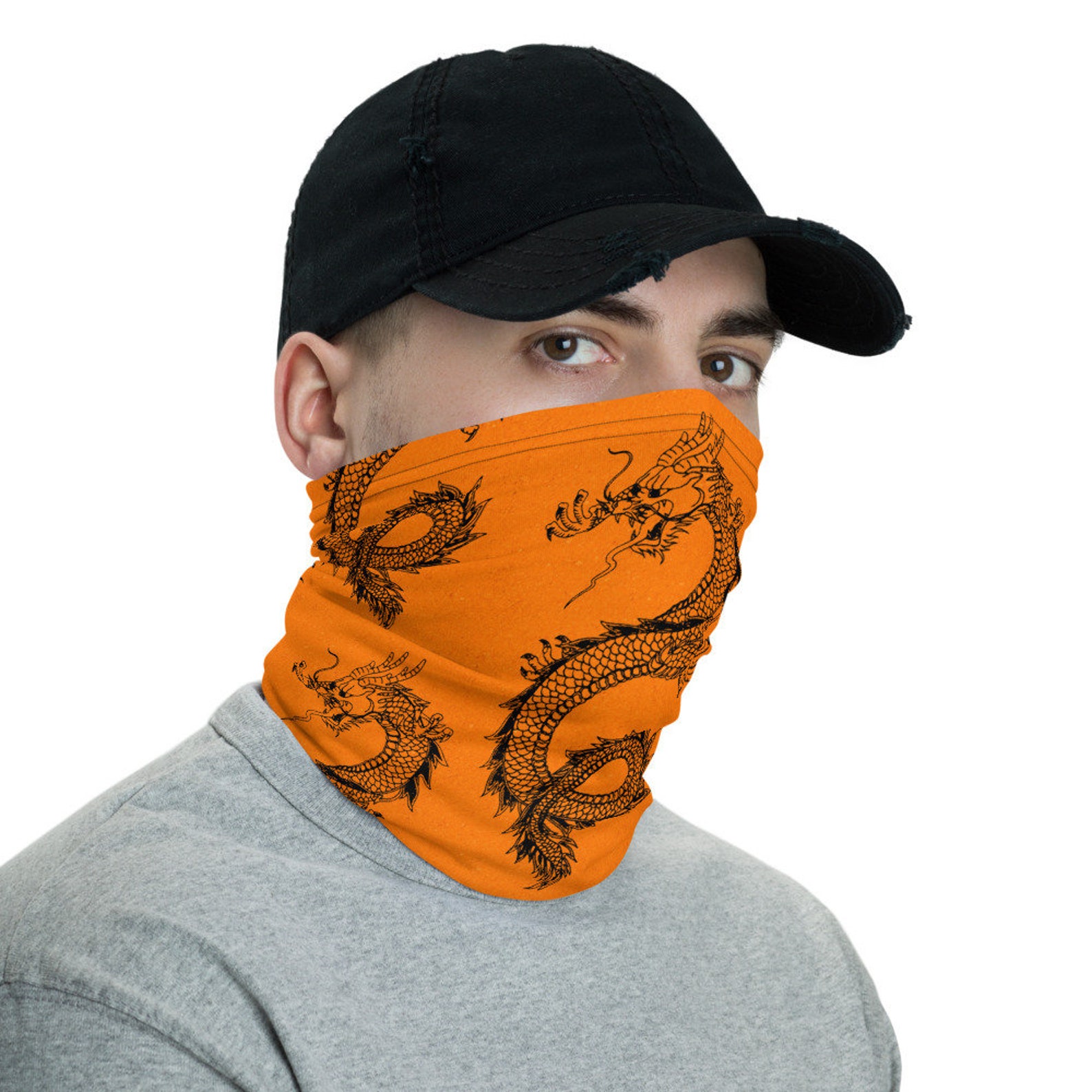 CHINESE DRAGON GAITER Dragon Ski Gaiter Face Mask Dragon Etsy