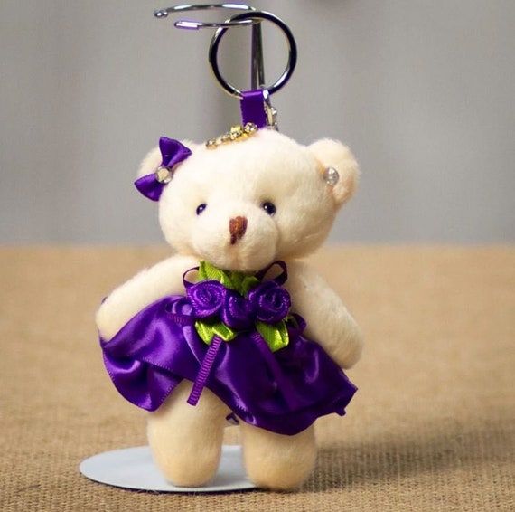 free shipping lovely plush bear keychain| Alibaba.com