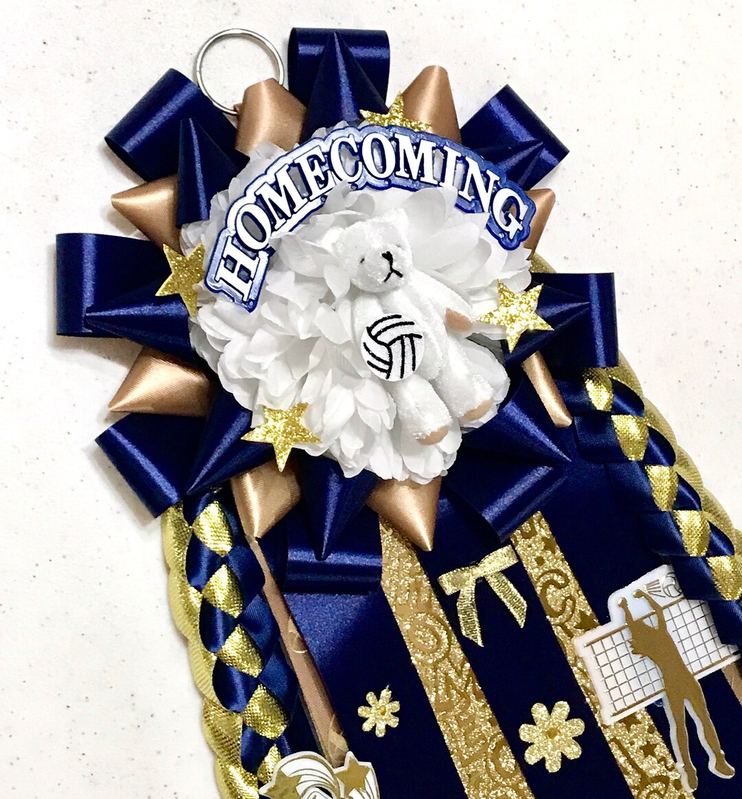 Single VOLLEYBALL Petite Mum/garter Cheer Squad, Single