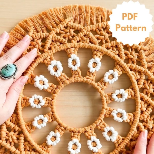 Mandala Macrame - Etsy