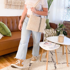 PDF Pattern Only Macramé Tote Bag Pattern image 3