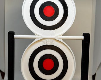 Water Gun Target | Spinning Action Target | Backyard Squirt Gun Game | Summer Outdoor Toy | Kids Gift Idea