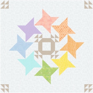 Crown of Friendship Quilt Patterm
