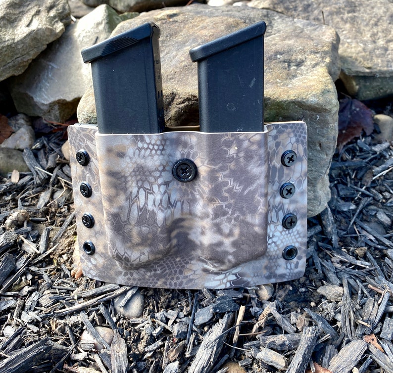 Glock 17 19 22 23 combo pack double mag carrier OWB plus Etsy