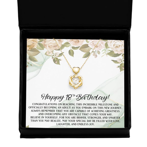 18th Birthday Necklace - Etsy