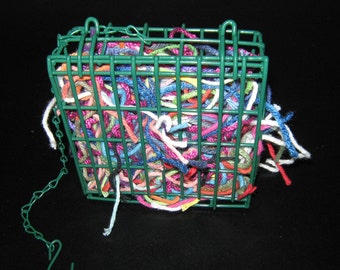 Here Birdie, Birdie! - Bird Nesting Materials Cage