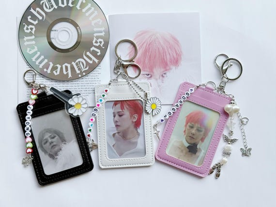 G-dragon Set Photocard Holder - Etsy