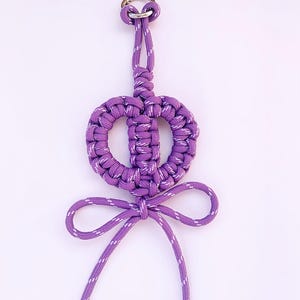 Y2k Rope Purese Charm Bag Keychain Accessories，Cool Knot Rope Bag Charms For Purse,Bags Charm，Bag Charm,Bag Charms，Bow charm,bow bag charm