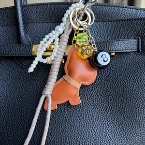 2025 New Y2k Rope Purese Charm Bag Keychain ，puppy Bag Charm For Purse,Dog Bag Charm，Bag Charm,  Bag Charms,Custom bag Charm