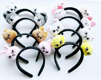 Skzoo bias handgemaakte hoofdband | Op SKZOO geïnspireerd | straykids-hoofdband | merchandising voor haaraccessoires