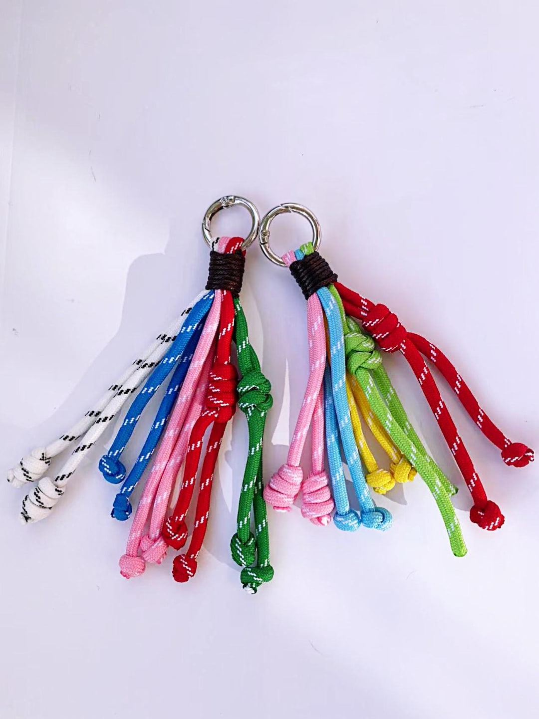 Keychain Y2k Rope 2025 New Y2k Rope Purese Charm Bag Keychain Accessories,cool Knot Rope ...