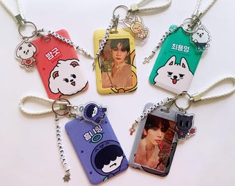 TXT bias Keychain | TXT photocard Holder | TXT photocard Holder