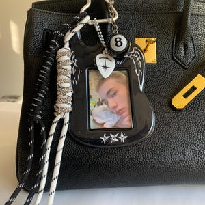 2025 neue Y2k Seil Purse Charme Tasche Schlüsselbund, Photocard Halter Taschenanhänger für Geldbörse, Taschenanhänger, kpop Taschenanhänger, Taschenanhänger, benutzerdefinierte Taschenanhänger