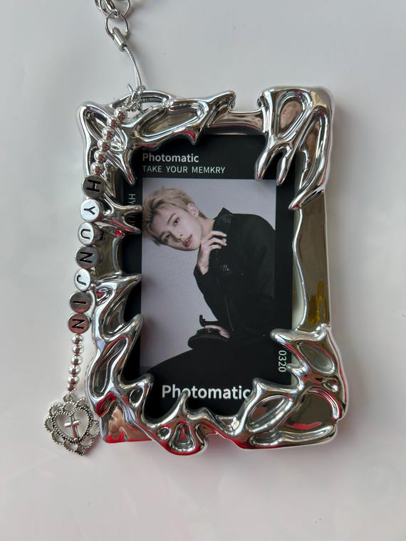 Silver Kpop Photocard Holder