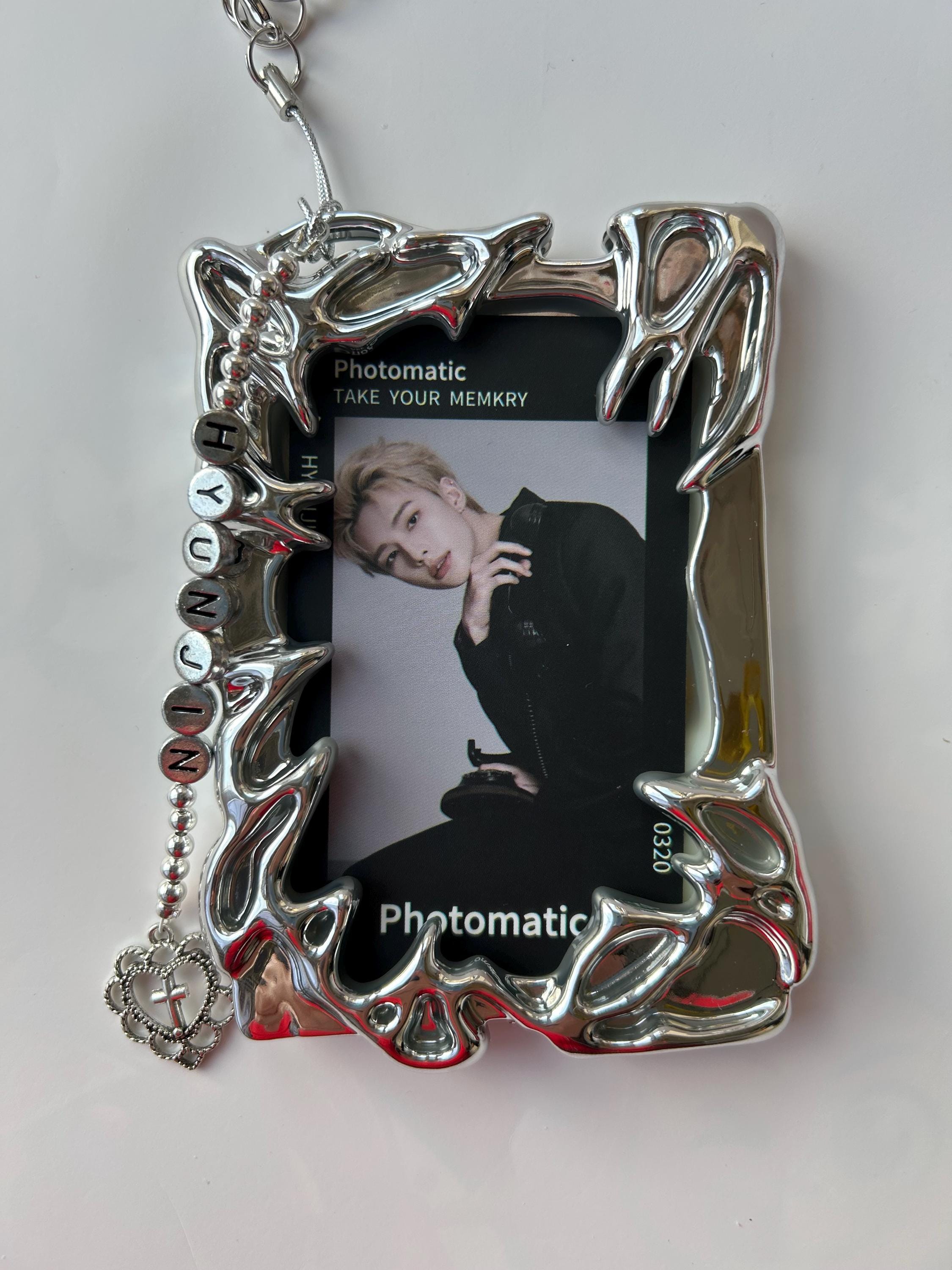 Silver Kpop Photocard Holder