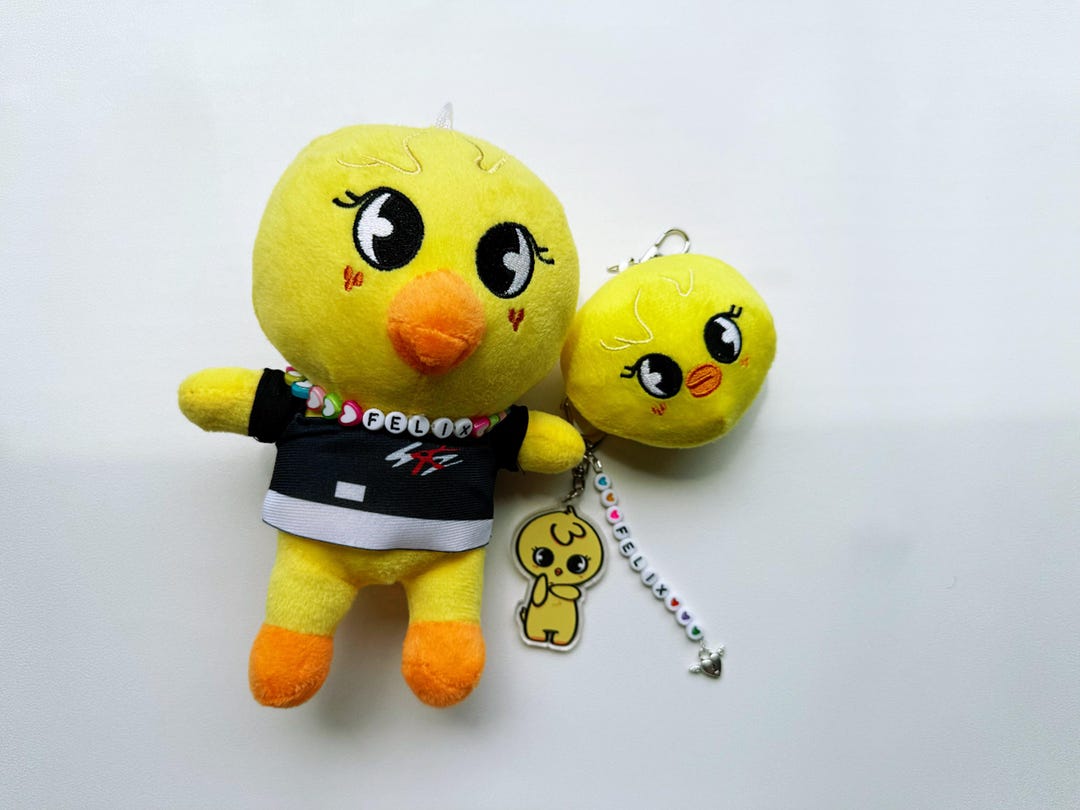 新品未開封 スキズ skzoo フェイスキーリング BbokAri ポガリ Stray Kids BbokAri Felix Mini Face Key Ring Plush Toy Skzoo