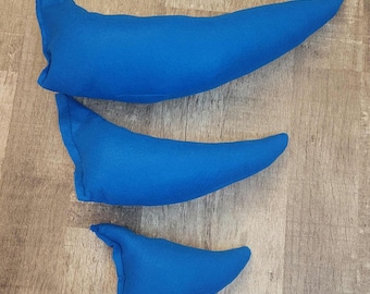 Felt Sonic Character Tail, Cosplay Costume Accessory