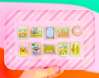 Envelope Ita Bag Insert: Snail Mail Stamp Display
