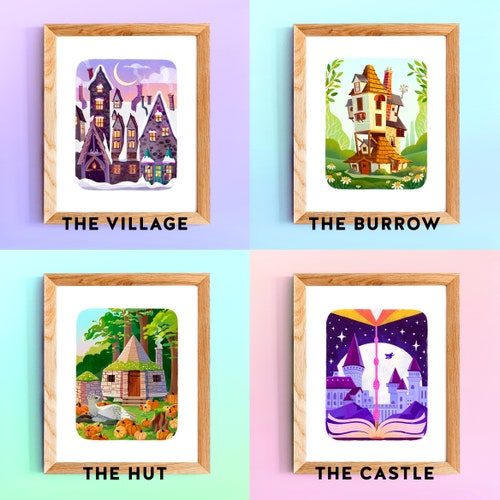 Coffee Art Print Home Decor Prints Rainbow Wall Art Etsy