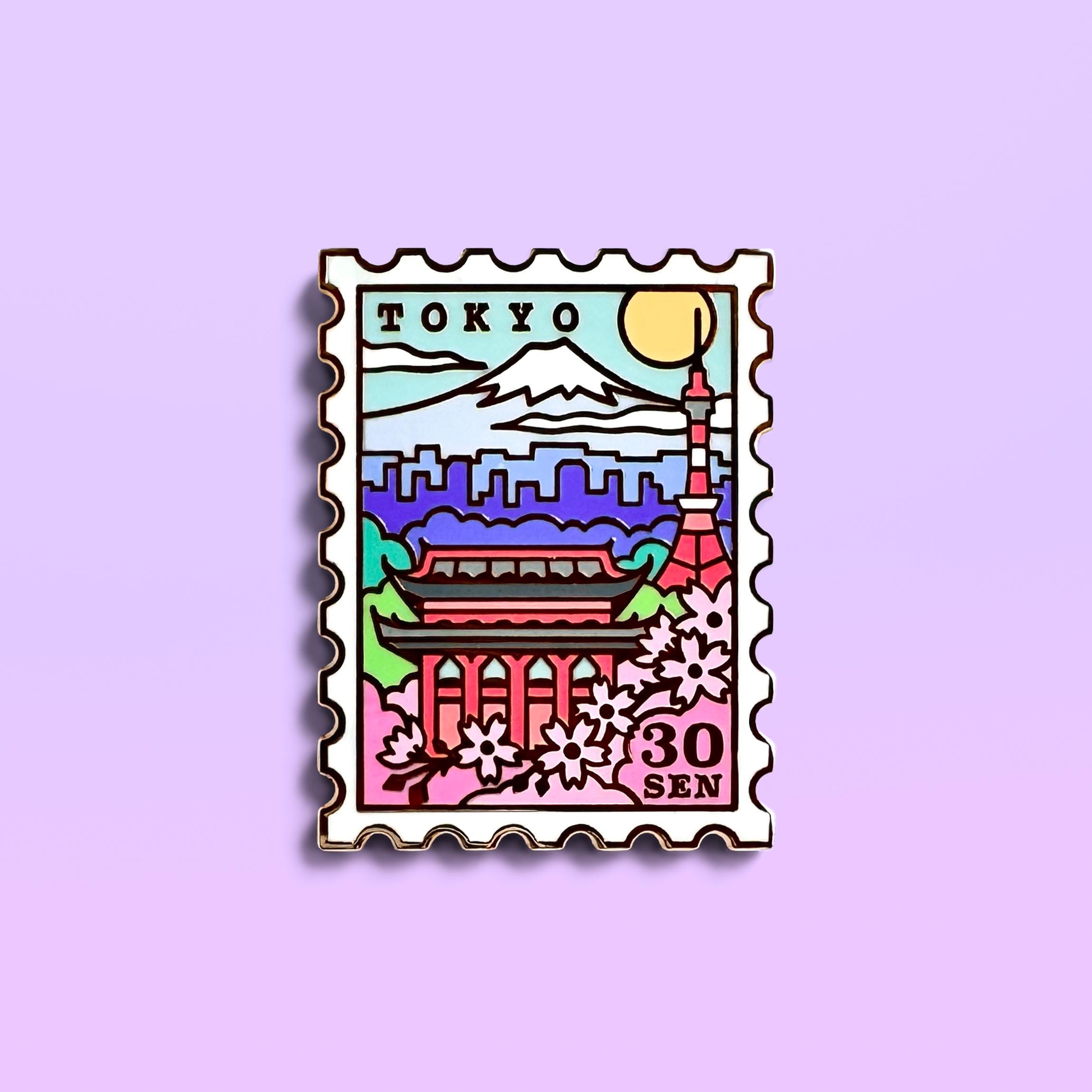 Japanese enamel pin - Etsy 日本