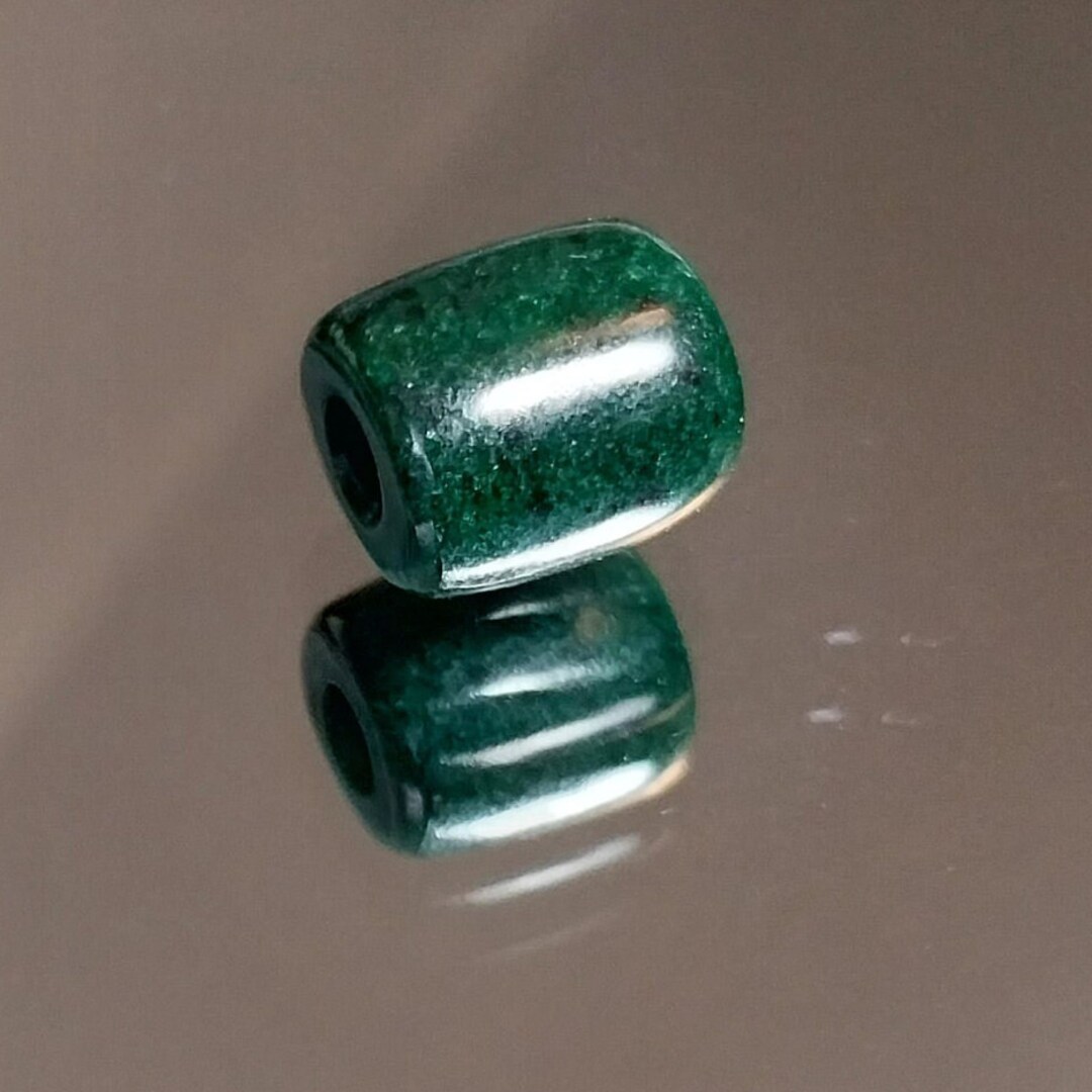 Hand Carved Guatemalan Jadeite Bead. Etsy