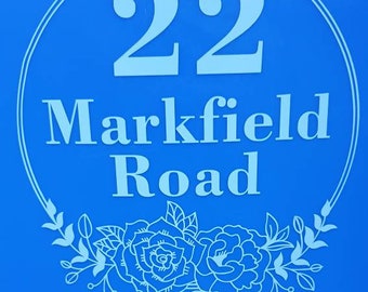 Wheelie bin decal sticker, dustbin decal, wheelie bin decal, address decal